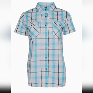 DIXXON Trunk Bay women's short sleeve bamboo shirt LARGE